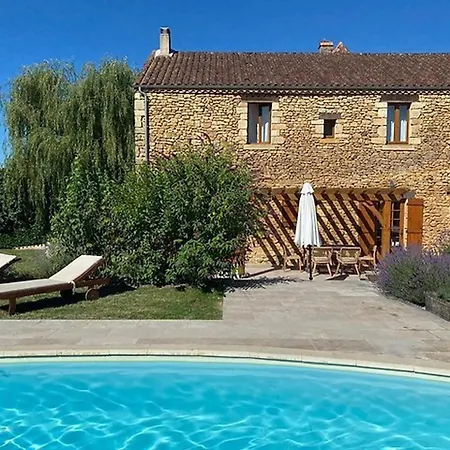 بيت للعطل Charmante Maison Perigourdine Avec Piscine Et Parking A - Fr-1-824-20